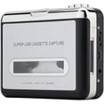 thumbnail image 1 of Convertidor de casete portátil a MP3: reproductor de casete de audio estilo Walkman, 1 of 8