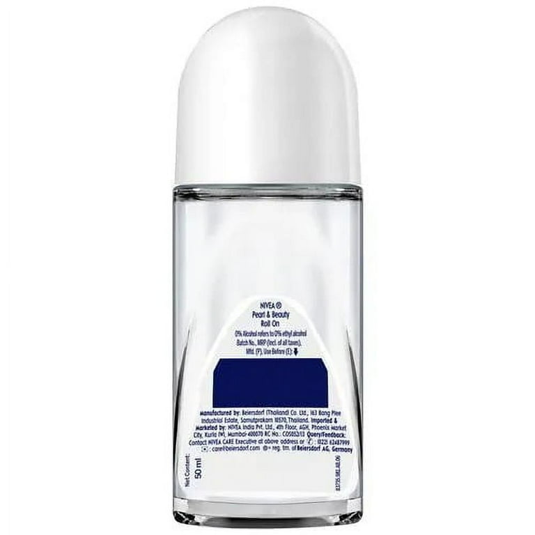 NIVEA Deodorant Roll On Pearl and Beauty for Women 50 ml