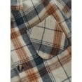 thumbnail image 6 of hirigin Kids Plaid Shirt Jacket Autumn Casual Vintage Long Sleeve Button Down Jackets with Pockets for Toddler Baby Boy Girl, 6 of 8