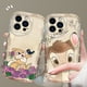thumbnail image 5 of Funda de Bambi de dibujos animados de Disney para Apple iPhone, 15, 14, 13, 12, 11 Pro, X, XR, XS, Max Plus, 8, 7 Plus, SE Wave, funda de teléfono de aceite, 5 of 5