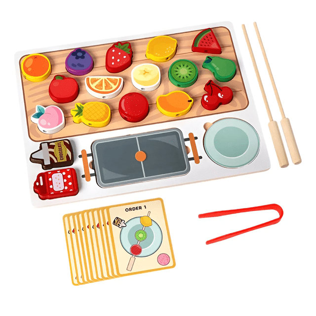 Juguete Educativo Juguetes De Madera Para Montessori Niños Xtellar multicolor