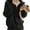 Black, variant on Women Sweater Coat - Solid Color Lapel Long Sleeve Double Zipper Fly Design Knitting Coat Casual Commuting