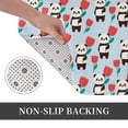 thumbnail image 6 of Yiaed Panda And Rose Print Flannel Doormat Mat Outdoor Indoor Door Mats,Welcome Matt Outdoor Front Door Mat Doormat Outdoor Mat Outdoor Mat,16"x24", 6 of 7