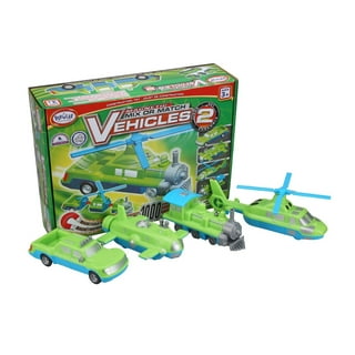 POPULAR PLAYTHINGS Mix or Match Vehicles, Magnetic Toy Play Set, Police