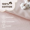 thumbnail image 6 of 4PCS Twin/Twin XL Cotton Jacquard Pom Pom Comforter Set, 6 of 17