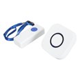 thumbnail image 2 of Caregiver Pager  Call Button, IP55 Waterproof 433Mhz Caregiver Call Button with 4 Level Volume Adjustment, Portable Nurse Calling Alert for Home Elderly, 2 of 7