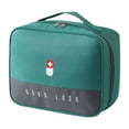 thumbnail image 2 of TISHITA First Aid Bag Storage Portable Waterproof Medicine Bag Traveling Medical Green L, 2 of 8