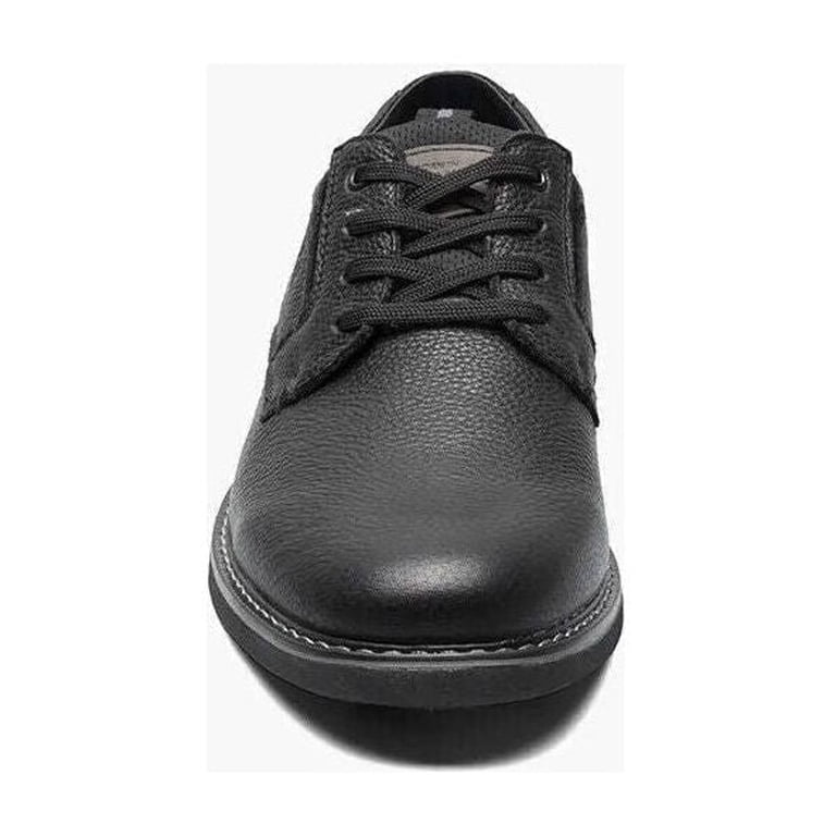 Nunn Bush Otto Plain Toe Oxford Shoes Comfort Leather Black 