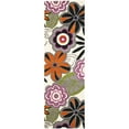 thumbnail image 3 of SAFAVIEH Soho Claire Floral Wool Runner Rug, Ivory/Multi, 2'6" x 8', 3 of 9