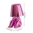 thumbnail image 2 of Thinker - Lamp Collection Creative Little Golden Man Living Room Table Light Home Decoration Gift, 2 of 10