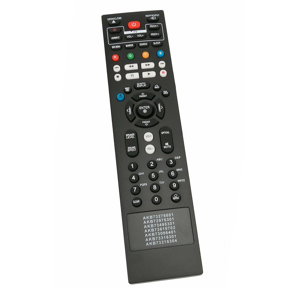 AKB73215304 Remote for LG Bluray DVD Player BD630 BD640 BD640C BD651DN