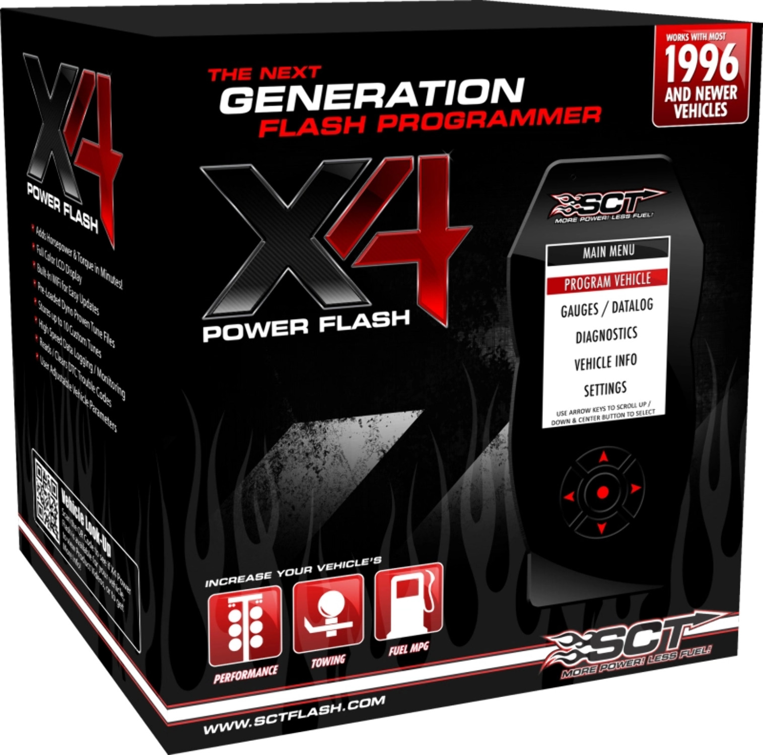 SCT X4 Performance Tuner-7416 for select GM Models