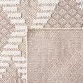 thumbnail image 5 of SAFAVIEH Global Careen Diamond Area Rug, Beige/Ivory, 6'7" x 6'7" Square, 5 of 6