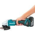 thumbnail image 3 of Makita 18V LXT Brushless Cordless 4.5/ 5" Cut-Off, Angle Grinder Kit, 3 of 6