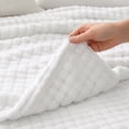 thumbnail image 7 of Soft Cozy Flannel Blankets 59X79 Inches Oversized Throw, Comfortable for Reading on Sofa and Napping, Thoughtful Gift for Mom and Dad 1 Pack, 7 of 7
