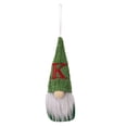 thumbnail image 2 of KCEHTA Gnome Christmas Ornaments, Christmas Tree Hanging Gnomes, Christmas Gnomes Decorations, Handmade Swedish Tomte Gnome 26 Letters Plush Gnomes Christmas Tree Decorations Home Decor, 2 of 7