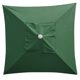 thumbnail image 1 of 2x2rice4Bone Sombrilla Cuadrada para Patio Muebles Sombrilla Sombrilla de jardín Sombrilla de Repuesto-Verde Oscuro sin paragüero, 1 of 13