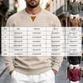thumbnail image 3 of COMVALUE Men's Fall Crewneck Sweatshirts Patchwork Long Sleeve Corduroy Texture Casual Pullover Shirt (Light Gray, XL), 3 of 8
