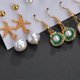 thumbnail image 4 of FOLOYORI 6 Pares Aretes Decorativos De Concha Marina Y De Mar Para Uso Diario, 4 of 8