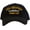 Black, variant on USS Georgia SSBN-729 Embroidered Baseball Cap Camo Adjustable Back Strap