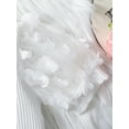 thumbnail image 6 of Bslissey Toddler Little Girls Shorts Sets Patchwork Mesh Short Sleeve Ribbed Tops + Tie Up Solid Color Shorts 2Pcs Outfits 1T 2T 3T 4T 5T 6T Kids Casual Summer Clothes, 6 of 8