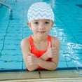 thumbnail image 4 of 1 Pc Waterproof Swimming Children Swim Hat Bathing Swimming Accessory, 4 of 9