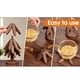 thumbnail image 3 of Herramientas y mejoras para el hogar Trípode de madera caliente Trípode en forma de árbol Juego de 3 trípodes de madera 1 soporte Madera de nogal Una picadora, 3 of 9