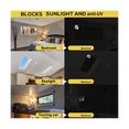 thumbnail image 3 of Portable Blackout Shades Travel Window Blackout Curtains Temporary Blackout Blinds for Baby Bedroom/Dorm/Office,250cm, 3 of 5