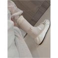 thumbnail image 6 of Zhengup Women's 7 Pairs Textured Crew Socks Ruffle Trim Socks, 6 of 6