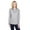 Athletic Heather, variant on Ladies' Zone Sonic Heather Performance Quarter-Zip - ATHLETIC HEATHER - 2XL