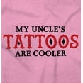 thumbnail image 2 of My Uncles Tattoos Are er Cute Family Toddler Boy Girl T Shirt Infant Toddler Brisco Brands 18M, 2 of 6