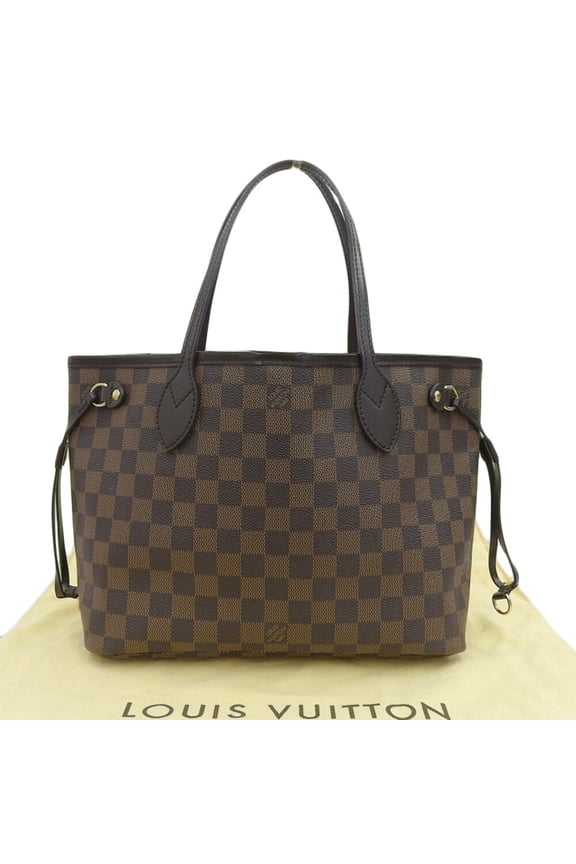 Pre-Owned Louis Vuitton Damier Neverfull PM N51109 Tote Bag, Ebene