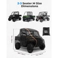 thumbnail image 3 of Funda UTV KEMIMOTO para Polaris Ranger XP 1000, 2 plazas, todo tipo de clima, 3 of 9