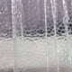 thumbnail image 1 of Cortina de ducha transparente forrada, diseño de cubo de agua 3D, plástico Eva resistente, sin moho, sin olor, sin químicos, respetuoso con el medio ambiente Feliz Sencillez, 1 of 3