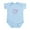 Sky Blue, variant on CafePress - And Though She Be But Little Is Fierce Body Suit - Baby Light Bodysuit, Size Newborn - 24 Months