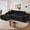 Black, variant on LLappuil 108" Sectional Sofa, Modular Sectional Couch with Left Chaise, Deep Seat Corduroy Cloud Sofa for Living Room Black