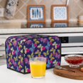 thumbnail image 6 of Pofeuu Paint Butterflies Print Universal Two Slice Toaster Cover,Dust Cover, Toaster Cover Bread Machine Cover Fits for Most Standard 2 Slice Toasters, 6 of 7