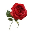 thumbnail image 1 of Ramo de rosas artificiales para centro de mesa, rosa realista hidratante Rojo, 1 of 9