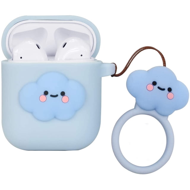 1/2 AirPods Protective Cover Soft Silicone Shockproof and Dust-free