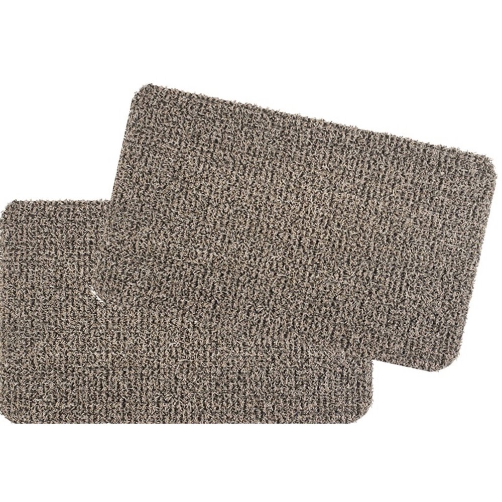 AstroTurf Scraper Door Mat, 18" x 30", Set of 2, Earth Taupe Walmart