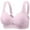Pink, variant on Yievot Full Coverage Bras for Older Women Wireless Push Up Bras for Seniors Wirefree Comfortable Everyday Bras