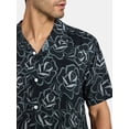 thumbnail image 5 of Ghostface Men's and Big Men's Woven Shirt with Short Sleeves, Sizes S-3XL, 5 of 5