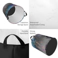 thumbnail image 3 of KLL Elephant Fireworks Celebration Waterproof Foldable Laundry Hamper Bucket with Handles for Storage Bin,Kids Room,Home Organizer (Small ), 3 of 7