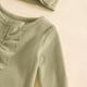 thumbnail image 3 of Niña Bebé Vestido de Manga Larga Cómodo Suave Transpirable Tela Otoño Invierno Sudadera para Viajes Diarios Casa Vacaciones Niña Bebé Manga Larga Romper, 3 of 6