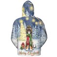 thumbnail image 2 of Merry Christmas Afghan Hound Snowy Winter with Gifts Tree Decorations All Over Print 3D Hoodie Unisex Merch Hoodies Dog Lover - 12020, 2 of 6