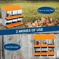 thumbnail image 5 of Chicken Nesting Boxes for Chickens,6/8/10 Hole Metal Roll Away Nest Box for Chicken Coop,Chickens Laying Egg, Lid Cover to Protect Eggs,Easy Egg Collection,Hen Roosting Boxes, 5 of 6