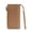 Brown, variant on Comfortlix Full-Length Sections Female Modern Trifold Wallet, Light Yellow