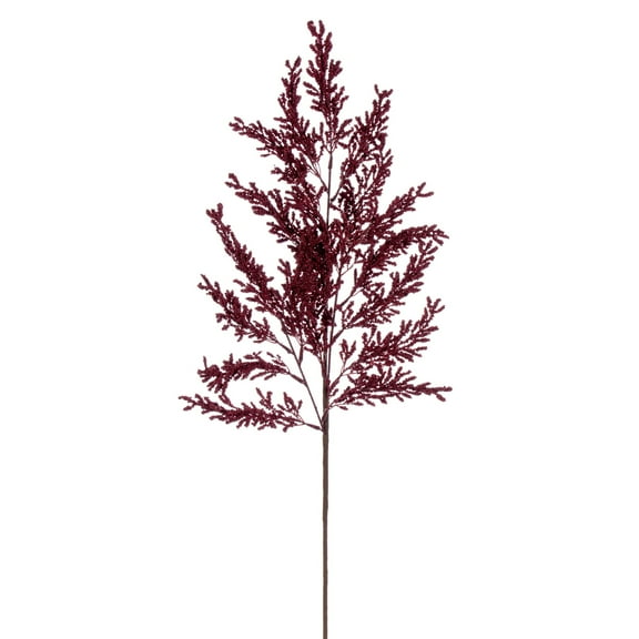 Vickerman 32" Rust Artificial Leaf Spray, 3 per bag.