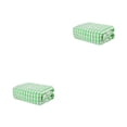 thumbnail image 1 of Yuarrent Toalla de té a cuadros, paños de cocina, servilletas, tejido, paño de limpieza, paño de cocina reutilizable, hogar, Hotel, Verde 2Conjunto, 1 of 6