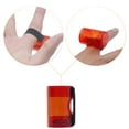 thumbnail image 3 of Muslady ABS Plastic Finger Shaker, 3.8x2.5cm Lightweight Percussion Instrument for Ukulele, Guitar & Folk Music, 12g Colorful Rhythm Shaker - Available in Yellow, Black, White, Red, Green, 3 of 6